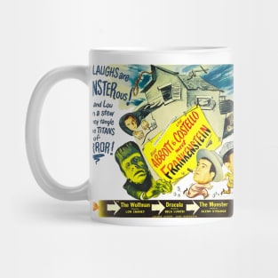 Abbott and Costello Meet Frankenstein Mug